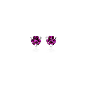 Breathe - Rhodolite Garnet in Silver (January)
