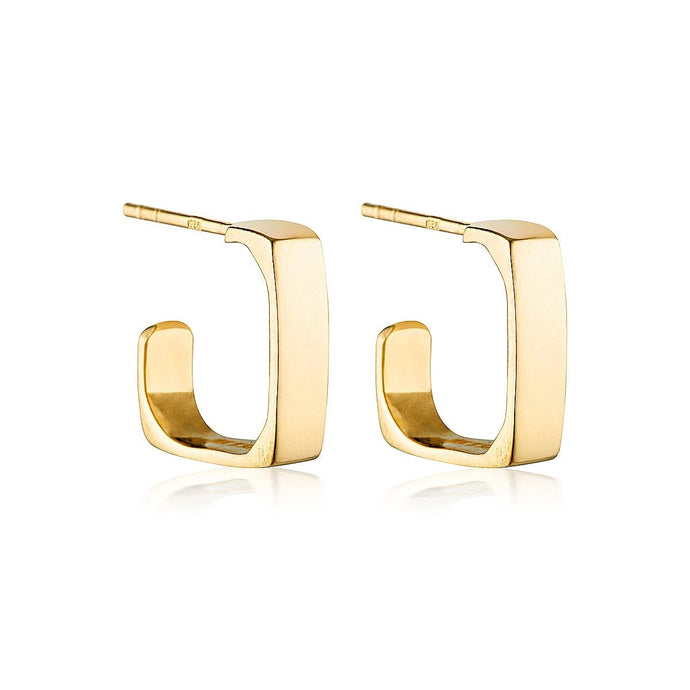 Chloe Gold Square Hoop