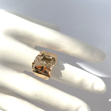 Load image into Gallery viewer, Here on Earth Gold Textured Ring