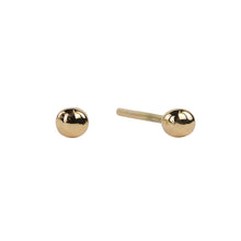 Load image into Gallery viewer, Trust Molten Gold Stud Earrings